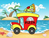 Food truck de pizza