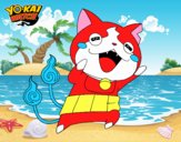 Jibanyan super feliz