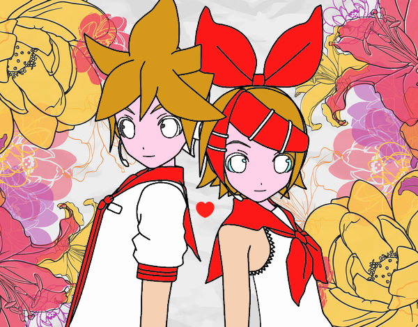 Len y Rin Kagamine Vocaloid