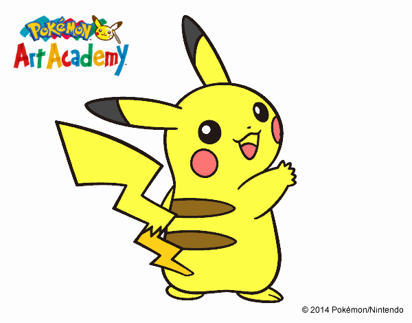 Pikachu de espaldas