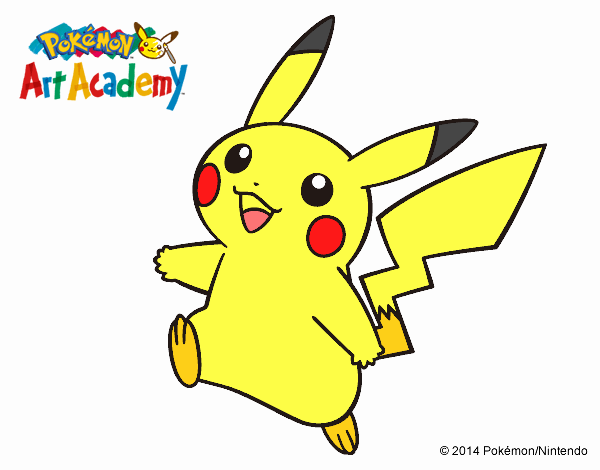 Pikachu en Pokémon Art Academy