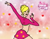 Barbie en postura de ballet