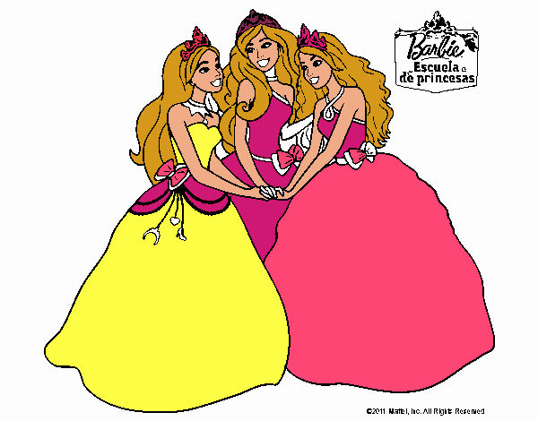 Barbie y sus amigas princesas