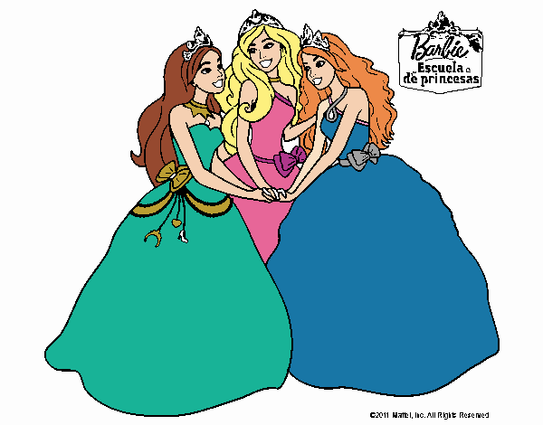 Barbie y sus amigas princesas