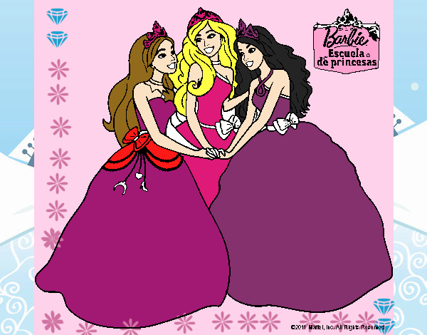 Barbie y sus amigas princesas