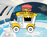 Food truck de hamburguesas