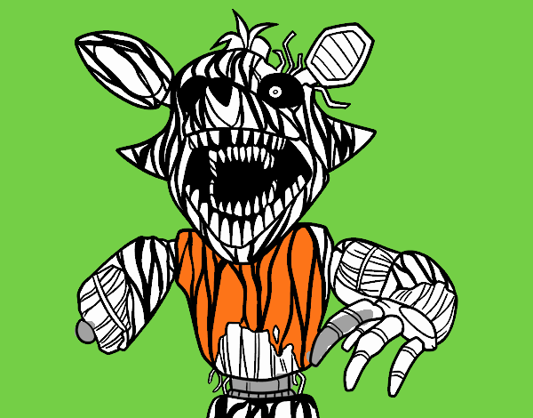 Foxy terrorífico de Five Nights at Freddy's