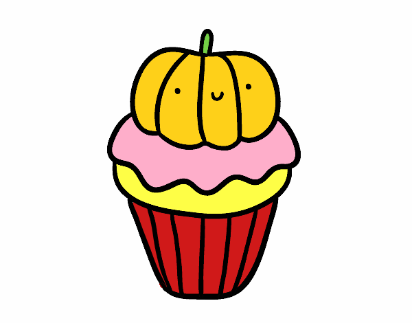 Halloween cupcake