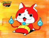 Jibanyan saludando