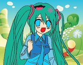 Miku Hatsune vocaloid