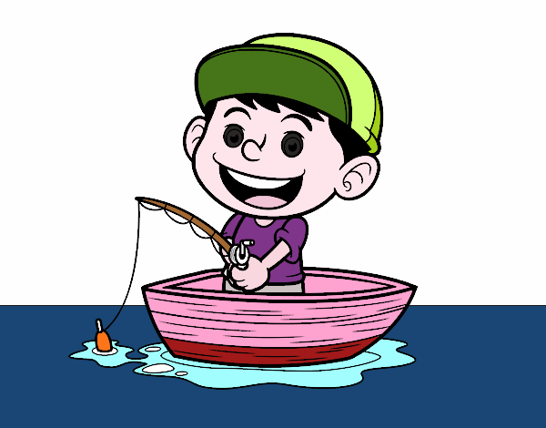 Niño pescando