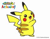 Pikachu de espaldas