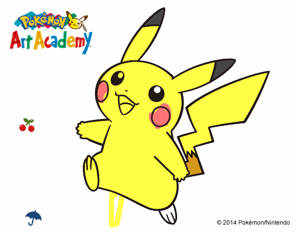 Pikachu en Pokémon Art Academy