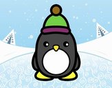 Pingüino navideño