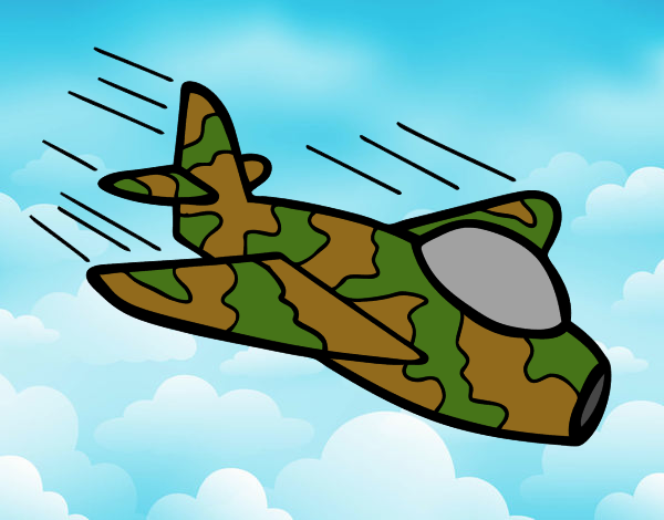 Avión de camuflaje