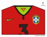 Camiseta del mundial de fútbol 2014 de Brasil