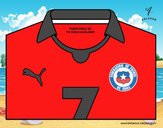 Camiseta del mundial de fútbol 2014 de Chile