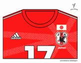 Camiseta del mundial de fútbol 2014 de Japón