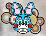 Cara de Toy Bonnie de Five Nights at Freddy's