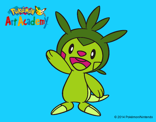 Chespin saludando