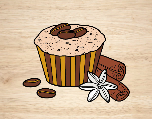 Cupcake de café