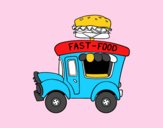 Food truck de hamburguesas