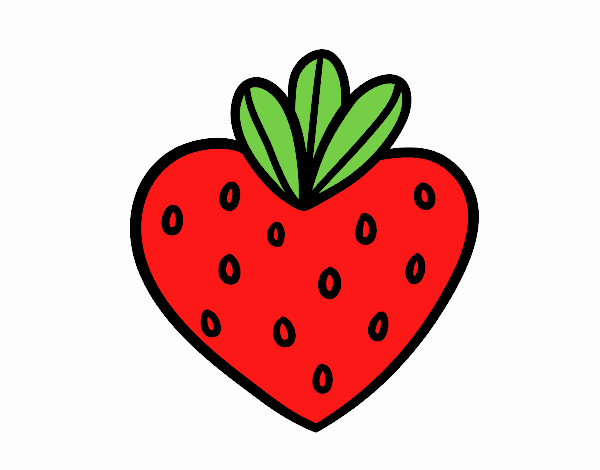 una fresa de fruta