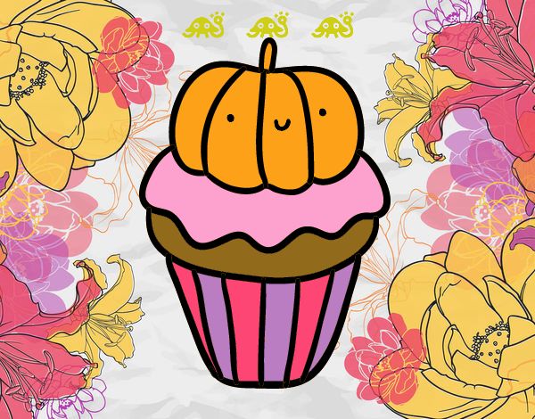 Halloween cupcake