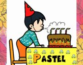 Pastel de cumpleaños III