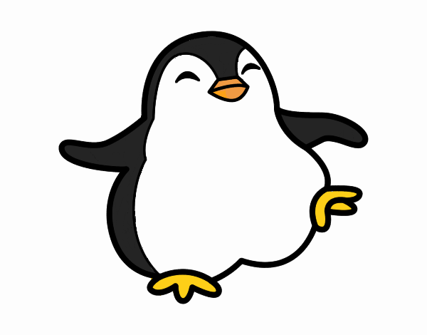 Pingüino bailando