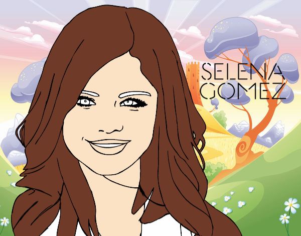 Selena Gomez sonriendo