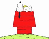 Snoopy durmiendo