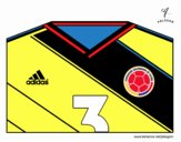 Camiseta del mundial de fútbol 2014 de Colombia