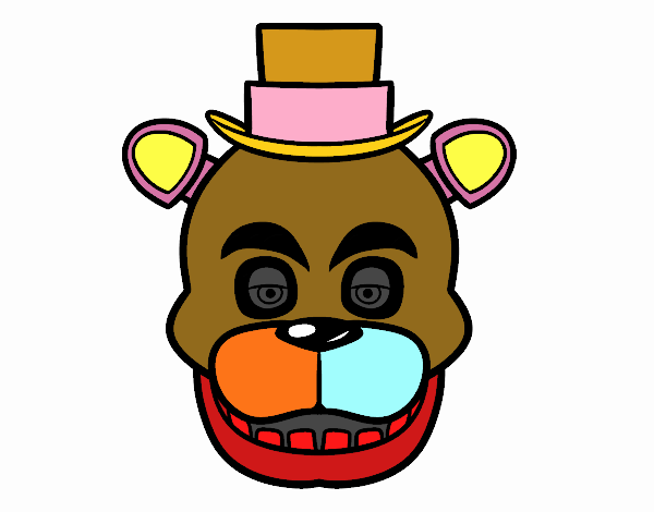 Cara de Freddy de Five Nights at Freddy's