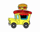 Food truck de hamburguesas