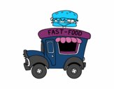 Food truck de hamburguesas