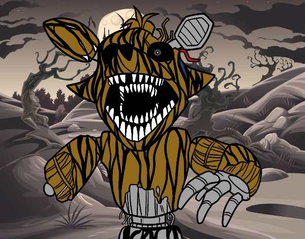 Foxy terrorífico de Five Nights at Freddy's