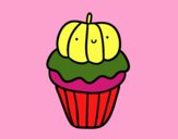 Halloween cupcake