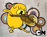 Jake tocando el violín
