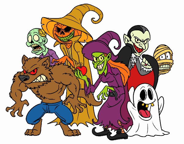 Monstruos de Halloween