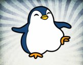 Pingüino bailando