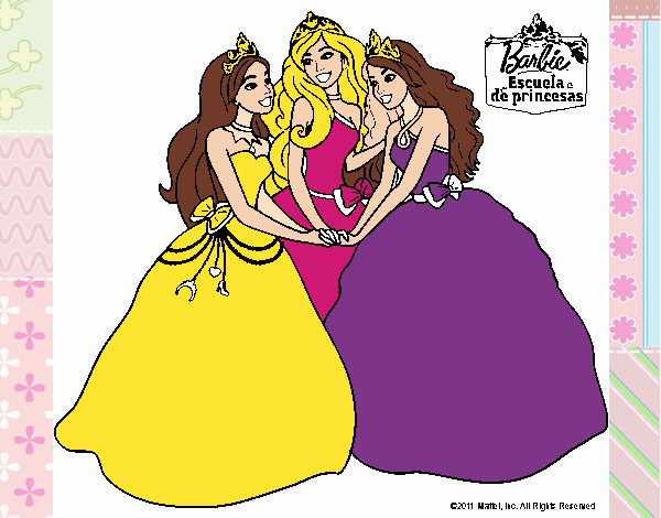 Barbie y sus amigas princesas