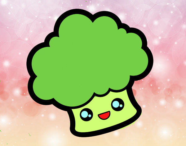 Brócoli sonriente