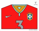 Camiseta del mundial de fútbol 2014 de Brasil