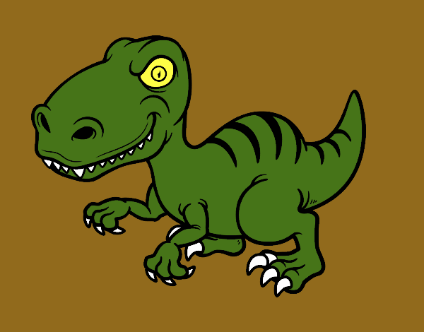 Dinosaurio velociraptor