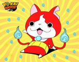 Jibanyan saludando