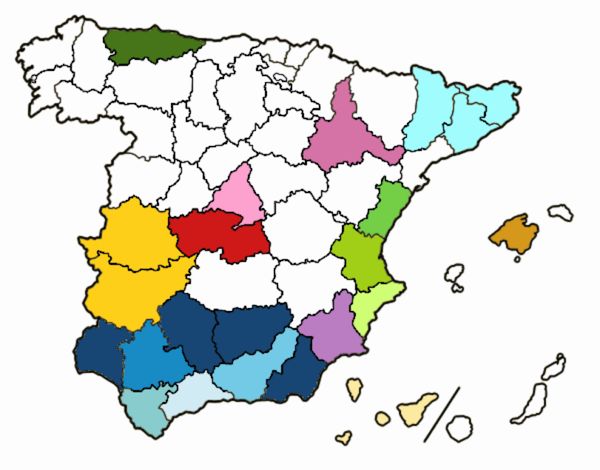 Las provincias de España