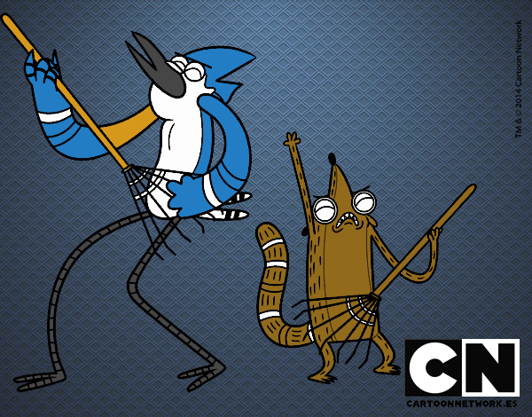 Mordecai y Rigby