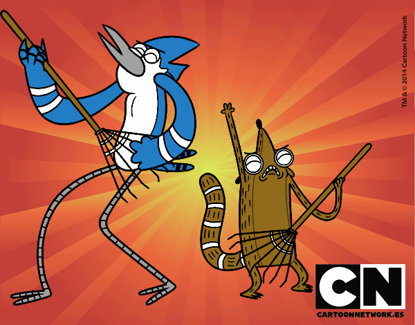 Mordecai y Rigby