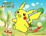 Pikachu en Pokémon Art Academy